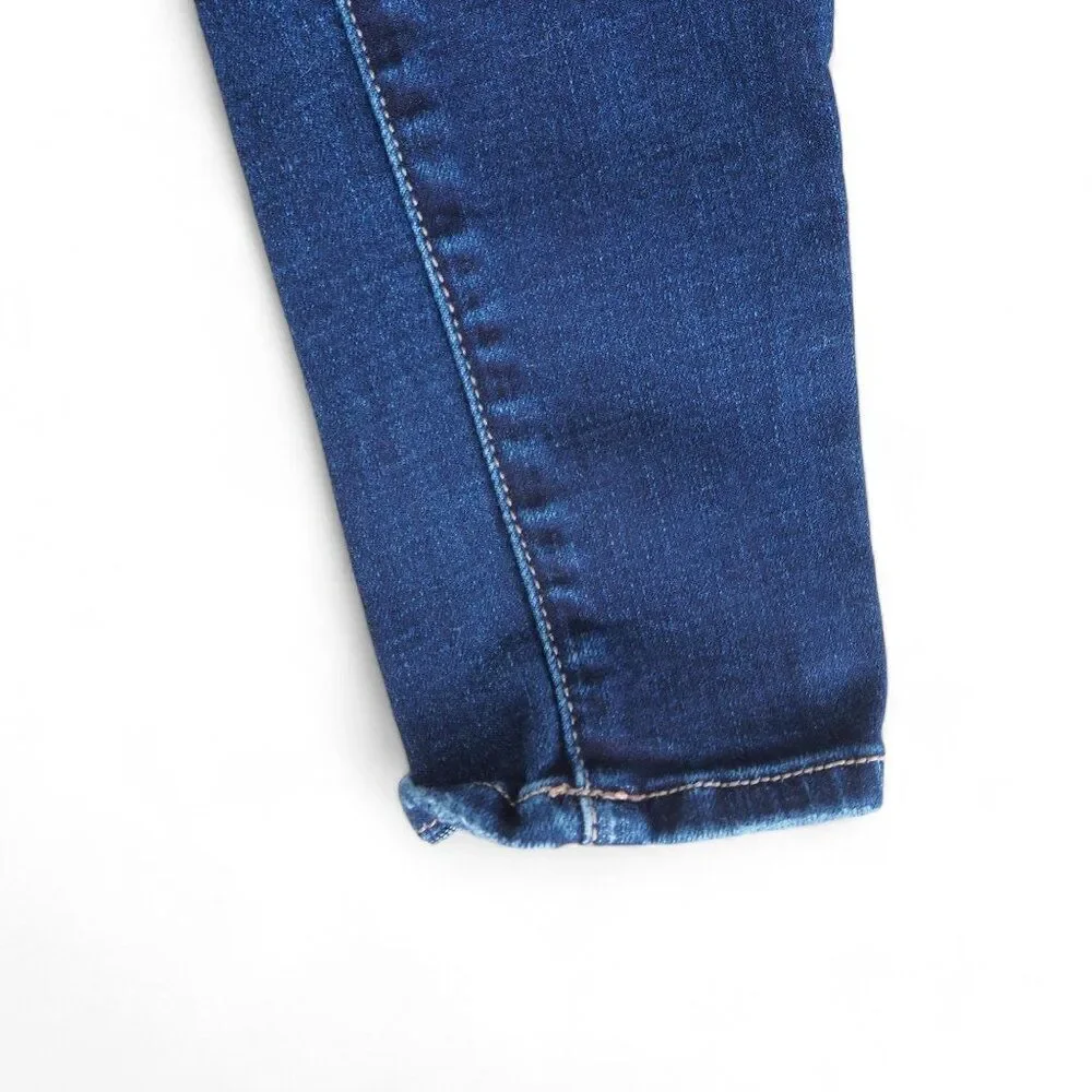 American Eagle Super Stretch Distressed Medium‎ Wash Jegging Jeans Juniors 00